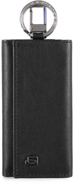 Ключница Piquadro Black Square PC1397B3/N черный натур.кожа
