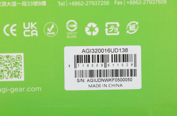 Память DDR4 16GB 3200MHz AGi  AGI320016UD138