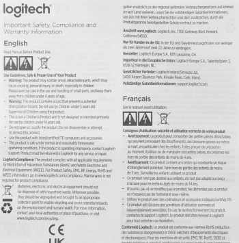 Камера Web Logitech HD Webcam Brio 505