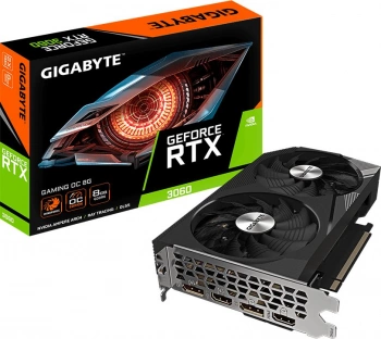 Видеокарта Gigabyte PCI-E 4.0  GV-N3060GAMING OC-8GD 2.0