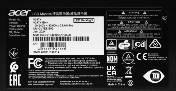 Монитор Acer 23.8