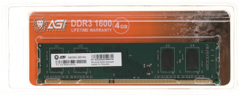 Память DDR3 4GB 1600MHz AGi  AGI160004UD128
