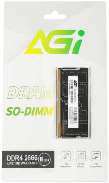 Память DDR4 8Gb 2666MHz AGi  AGI266608SD138