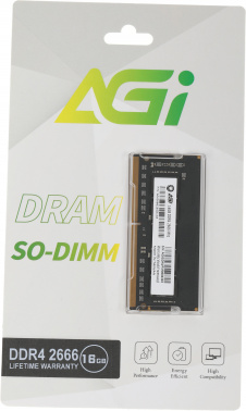 Память DDR4 16Gb 2666MHz AGi  AGI266616SD138