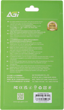 Память DDR4 16Gb 2666MHz AGi  AGI266616SD138