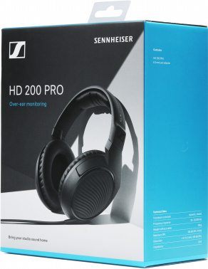 Наушники мониторные Sennheiser HD 200 PRO