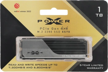 Накопитель SSD Silicon Power PCIe 4.0 x4 1TB SP01KGBP44XS7005