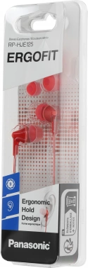 Наушники внутриканальные Panasonic RP-HJE125E-R