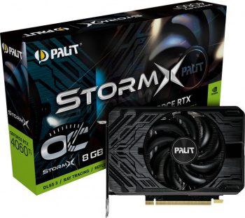 Видеокарта Palit PCI-E 4.0  PA-RTX4060TI STORMX OC