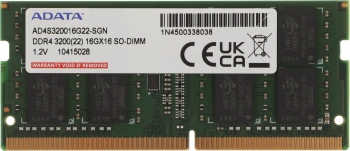 Память DDR4 16GB 3200MHz A-Data  AD4S320016G22-SGN