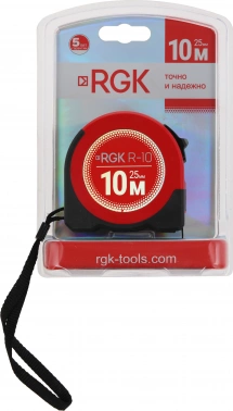 Рулетка строительная RGK R10