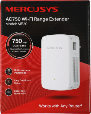 Повторитель беспроводного сигнала Mercusys ME20