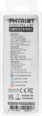 Память DDR5 32GB 5600MHz Patriot  PSD532G56002