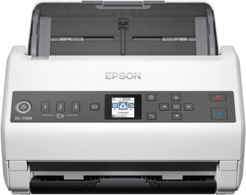 Сканер планшетный/протяжный Epson WorkForce DS-730N