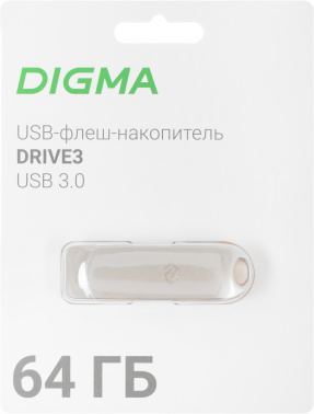Флеш Диск Digma 64Gb DRIVE3