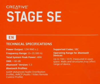 Саундбар Creative Stage SE