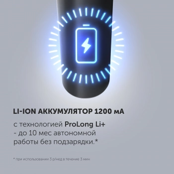 Бритва роторная Polaris ProLong 4D Li+ PMR 0411RC