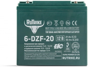 Батарея для ИБП Rutrike 6-DZF-20