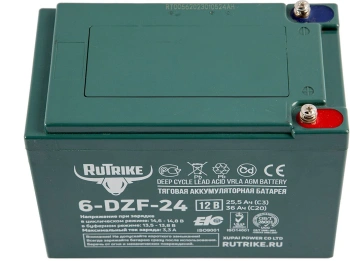 Батарея для ИБП Rutrike 6-DZF-24