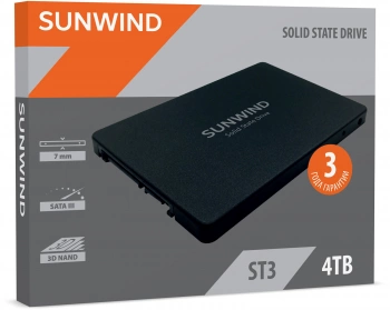Накопитель SSD SunWind SATA-III 4TB SWSSD004TS2
