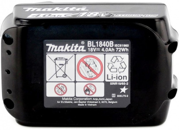 Батарея аккумуляторная Makita  BL1840B LXT