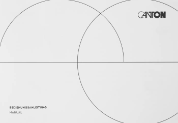 Фронтальные колонки Canton GLE 490.2