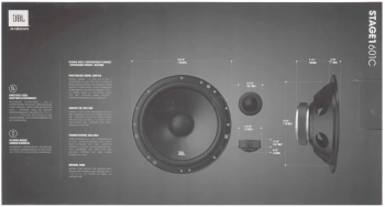 Колонки автомобильные JBL Stage1 601C