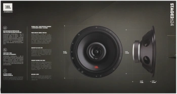 Колонки автомобильные JBL Stage2 624