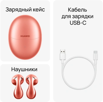 Наушники вкладыши Huawei FreeBuds 5 Honey-T10