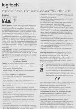 Мышь Logitech M190