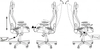 Кресло игровое Knight  Outrider