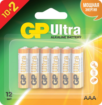 Батарея GP Ultra 24AU-2CR12