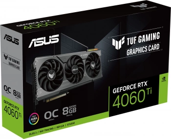 Видеокарта Asus PCI-E 4.0  TUF-RTX4060TI-O8G-GAMING