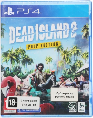 Игра для PS4 PlayStation Dead Island 2. Pulp Edition (18+)