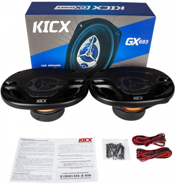 Колонки автомобильные Kicx GX-693