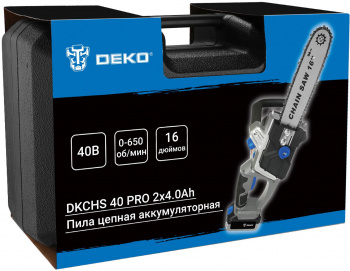 Цепная пила Deko  DKCHS 40 PRO