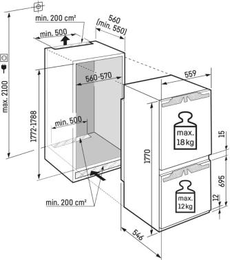 Холодильник Liebherr ICNe 5103