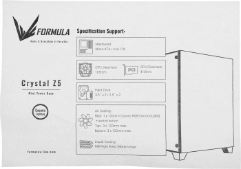 Корпус Formula Crystal Z5 TG