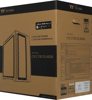 Корпус Thermaltake CTE C700 TG ARGB