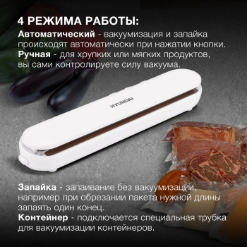 Вакуумный упаковщик Hyundai  HY-VA1001