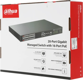 Коммутатор Dahua  DH-S4220-16GT-240