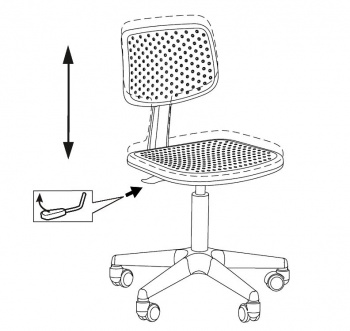 Кресло детское Бюрократ  CH 200