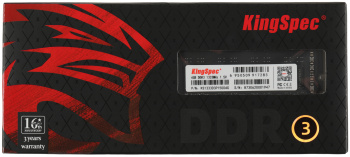 Память DDR3 4GB 1333MHz Kingspec  KS1333D3P15004G