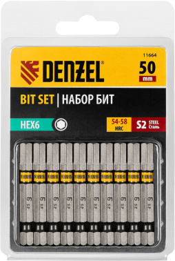 Набор бит Denzel 11664