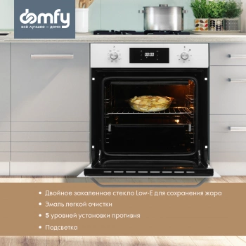 Духовой шкаф Электрический Domfy DM6642EO WG