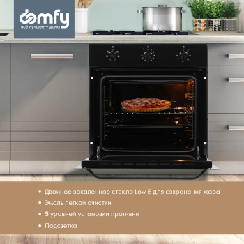Духовой шкаф Электрический Domfy DM6632EO BG