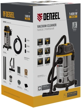 Строительный пылесос Denzel RVC30