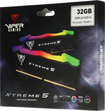 Память DDR5 2x16GB 7800MHz Patriot  PVXR532G78C38K