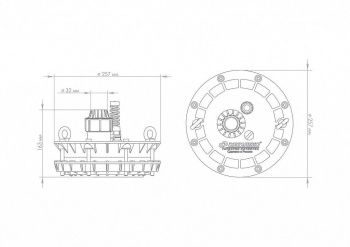 Оголовок Джилекс  ОСП 133-160/32