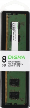 Память DDR5 8Gb 4800MHz Digma  DGMAD5480008S